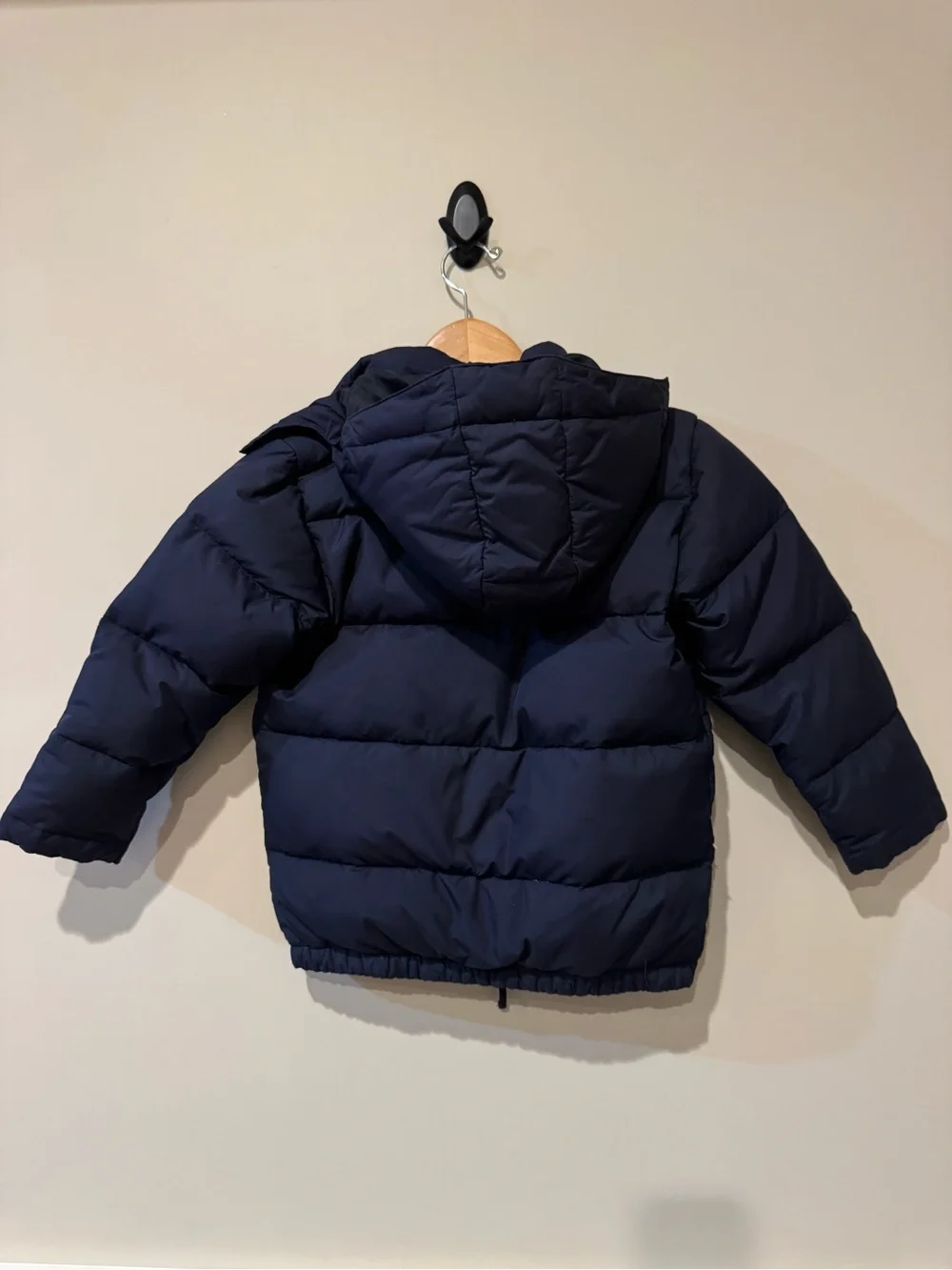Polo by Ralph Lauren Puffer Kids Jacket in Navy with Hood